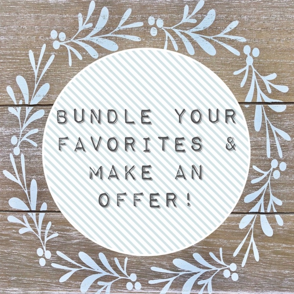 Offers are always welcome.  I will either accept or counter with my best offer!